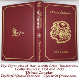 Leatherbound Chronicles of Narnia: 7 Book Set in Chronological or Publishing Order