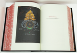 Lord of the Rings Illustrated by the Author and Leatherbound in Black, Gold, and Red
