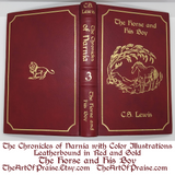 Leatherbound Chronicles of Narnia: 7 Book Set in Chronological or Publishing Order