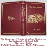 Leatherbound Chronicles of Narnia: 7 Book Set in Chronological or Publishing Order