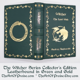 The Witcher Series Collector's Edition Leatherbound in Green and Gold