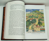 Lord of the Rings Illustrated by the Author and Leatherbound in Black, Gold, and Red