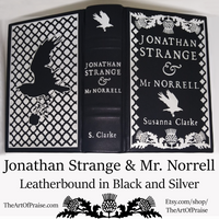 Leatherbound Jonathan Strange and Mr. Norrell - Black and Silver Collector's Edition