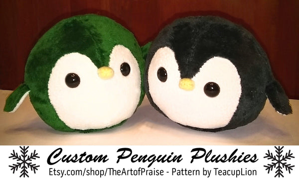 Penguin Plushie - Custom Colors