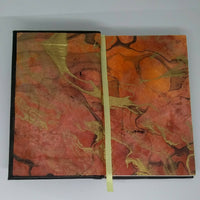 Tombyards and Butterflies Custom Leather Book - Reserved for Orlando
