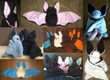 12 Inch Bat Plushie - Custom Colors