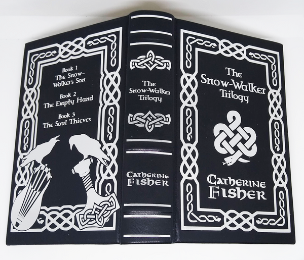 Snow-Walker Trilogy Omnibus Leatherbound in Black and Silver